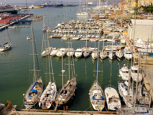 Moorings in Trapani for boats in quay trapani